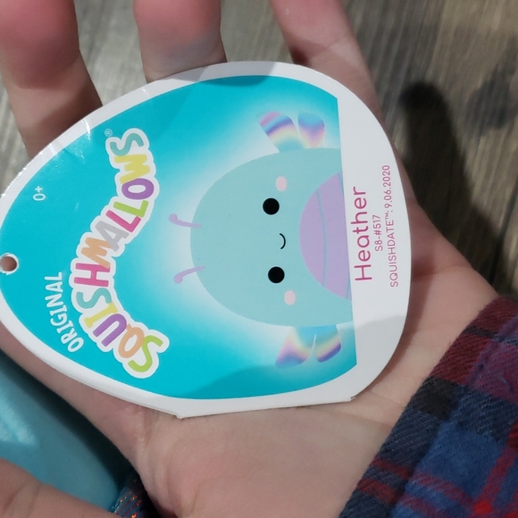 Heather 8 inch Squishmallow - Picture 2 of 3